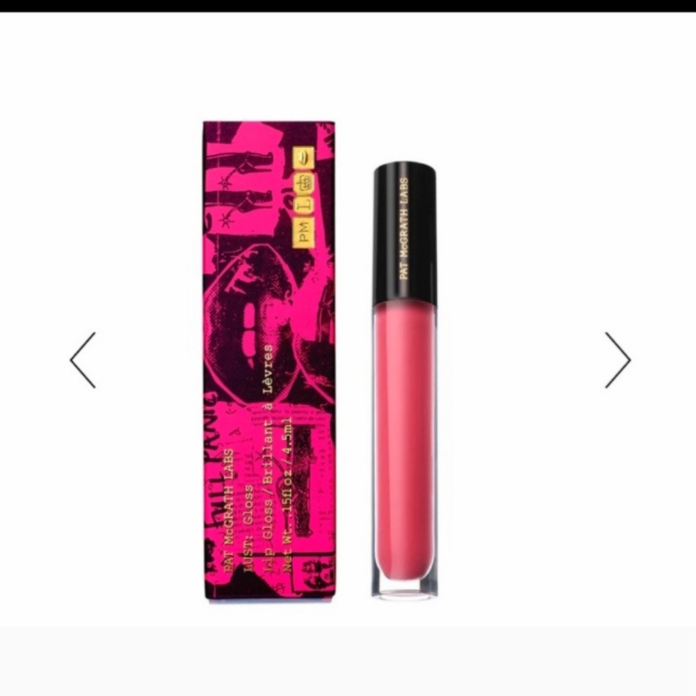 Pat McGrath Labs LUST: gloss lip gloss in Heavy Petal (vibrant pink rose), NIB